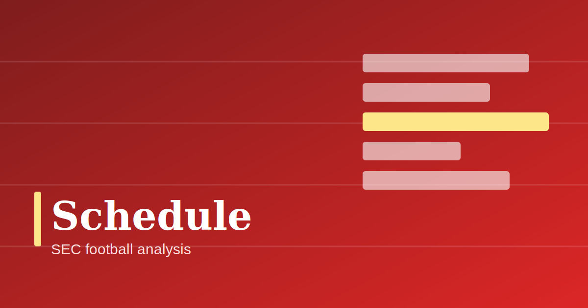 Illustration for Strength of Schedule Explained in Plain Words